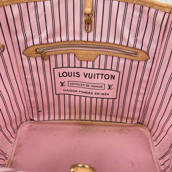 💎✨DISCONTINUED INTERIOR✨💎 Neverfull MM Monogram Canvas Tote Bag - Picture 9 of 9